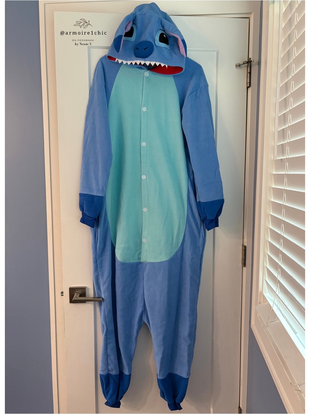 STITCH | Pajama Style Costume | Unisex Size L - Picture 13 of 13